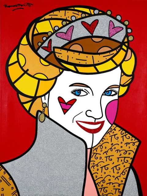 Princesa Diana, por Romero Britto