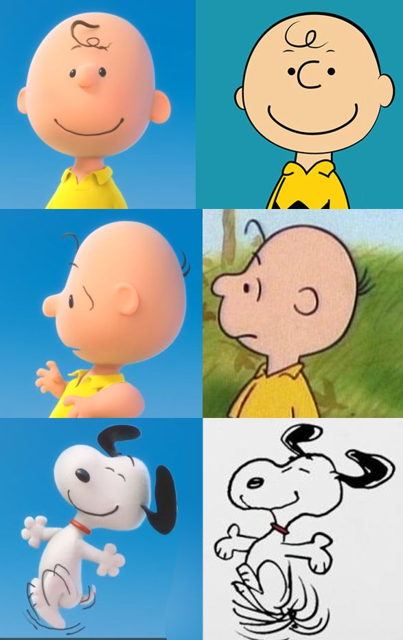 Snoopy em 3D mas com jeitinho de 2D