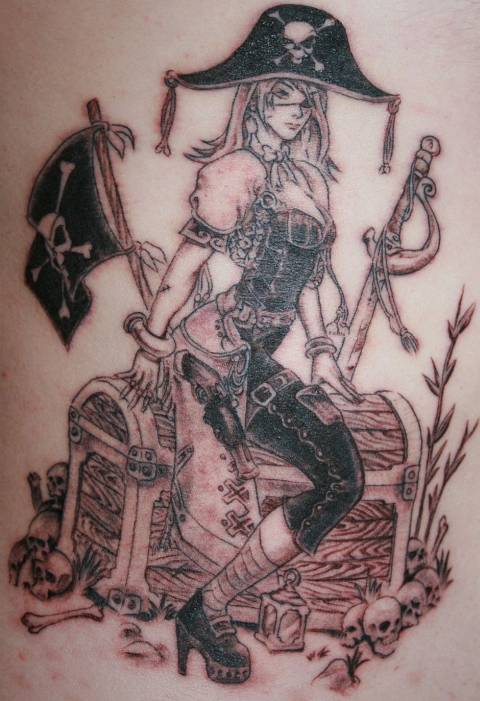 Pirate tatoo