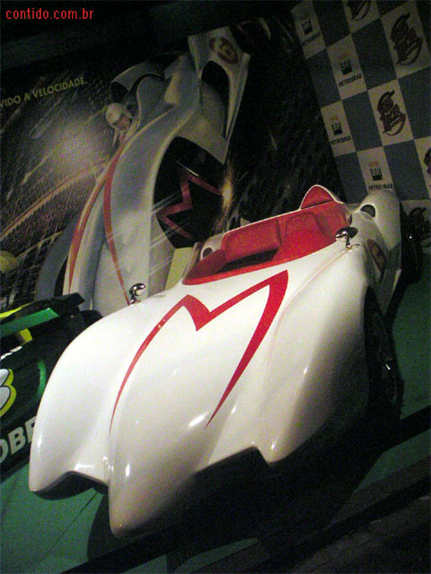 Mach 5 de Speed Racer no Rio